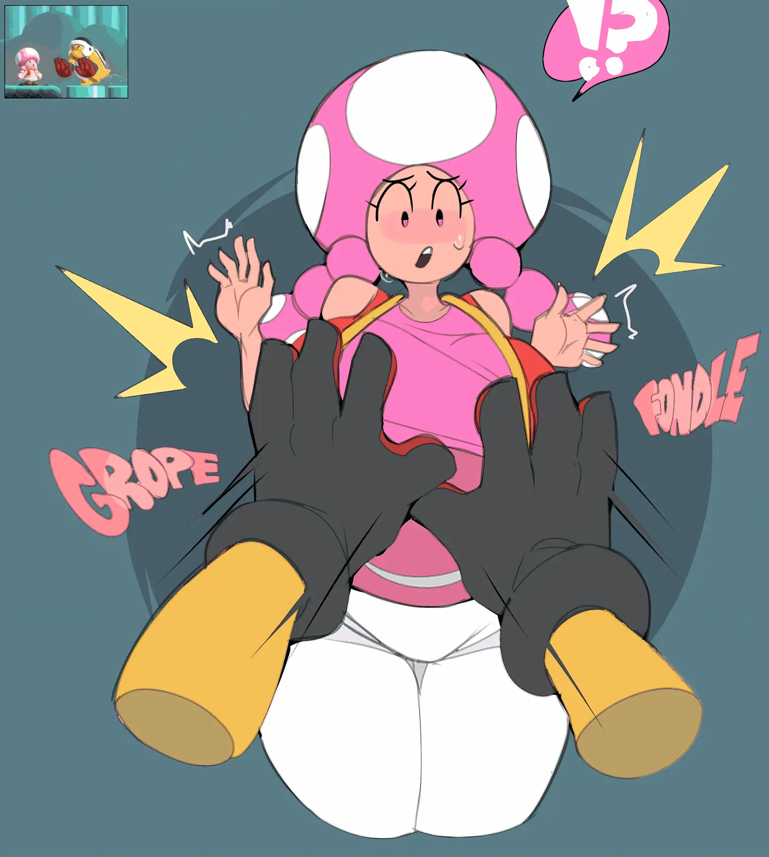 Watch porn comics — Toadette sets 27 — by allcomics24.com
