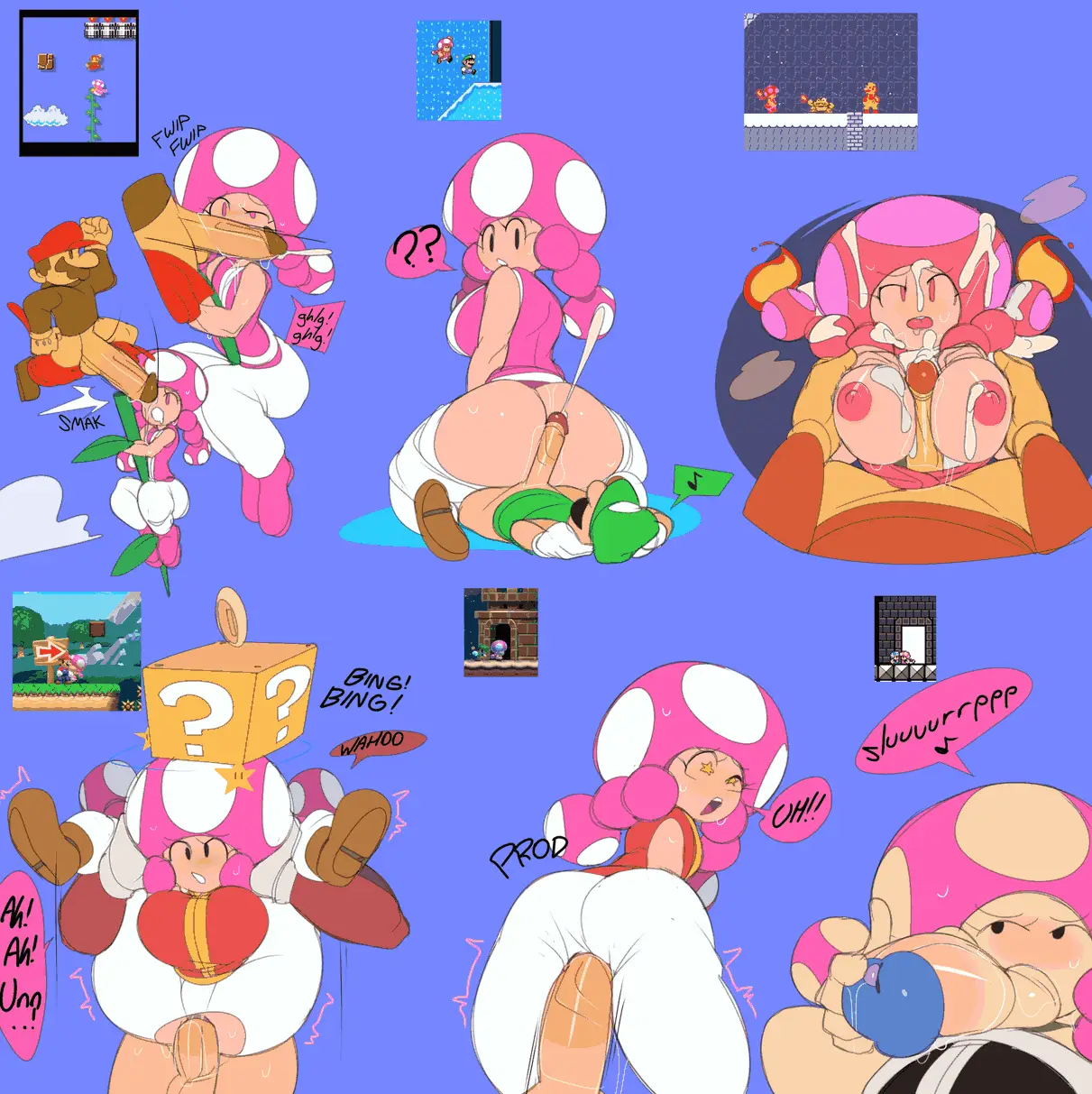 Watch porn comics — Toadette sets 33 — by allcomics24.com