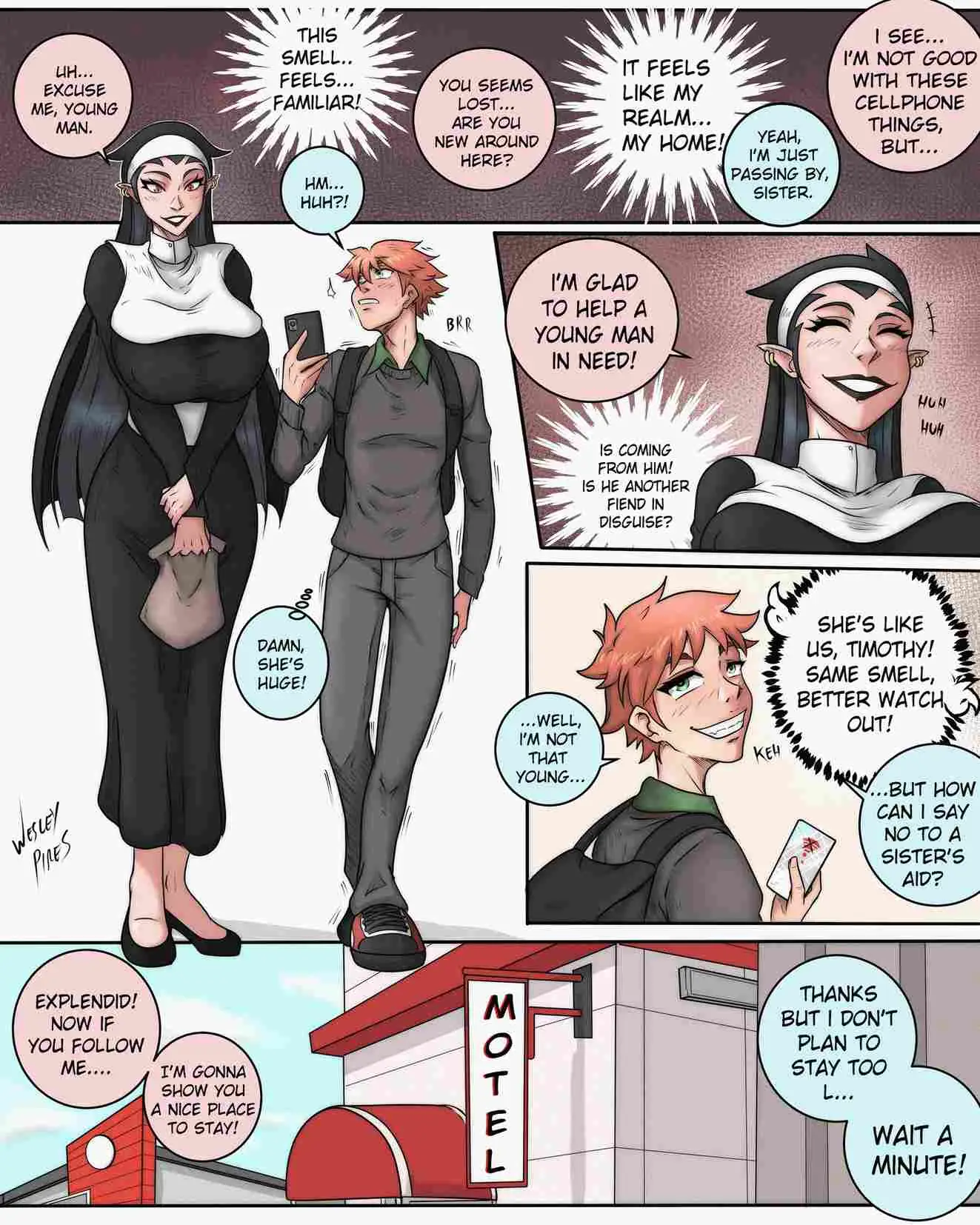 Watch porn comics — Wendy meets tim 02 — by allcomics24.com