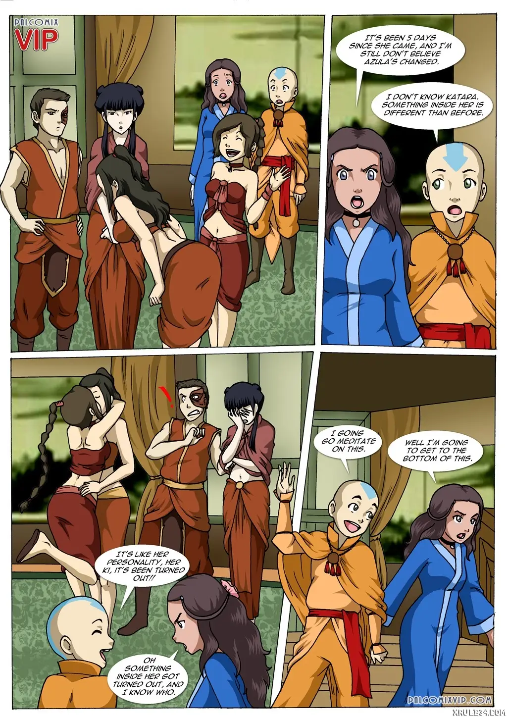 Watch porn comics — Avatar the last jizzbender book xxx 2 02 — by allcomics24.com